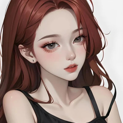女生手绘好看又漂亮的头像卡通