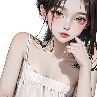 2025最新手绘女生精致头像图片