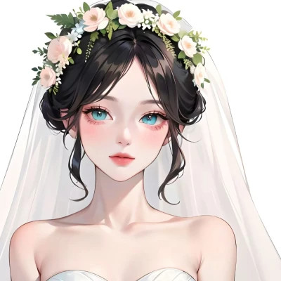 2025最新手绘女生精致头像图片