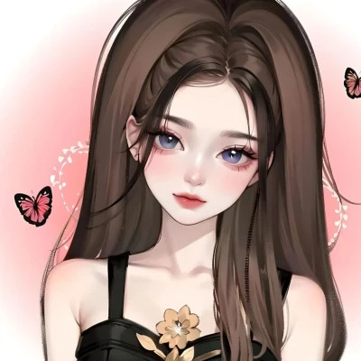 2025最新手绘女生精致头像图片