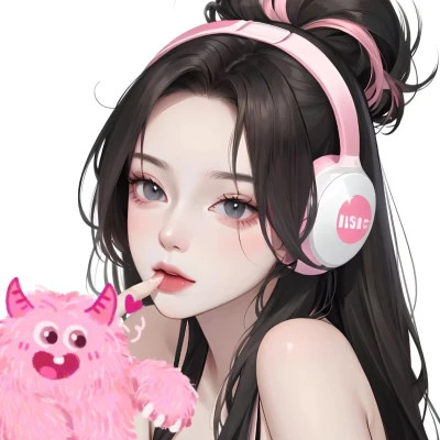 2025最新手绘女生精致头像图片