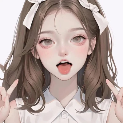 2025最新手绘女生精致头像图片