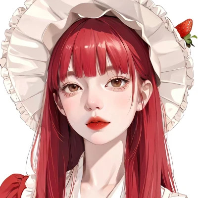 2025最新手绘女生精致头像图片