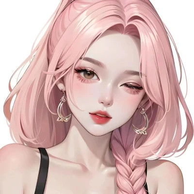 2025好看头像女生卡通手绘图片