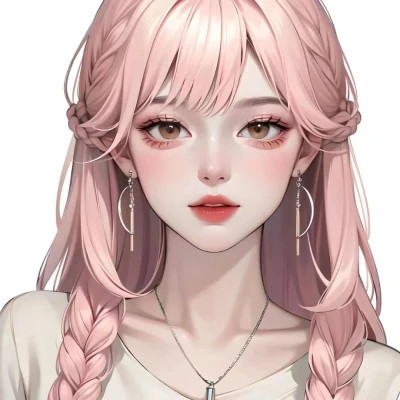 2025好看头像女生卡通手绘图片