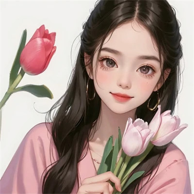 2025好看头像女生卡通手绘图片