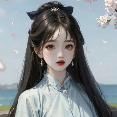2025好看头像女生卡通手绘图片
