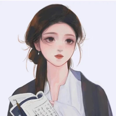 温柔到爆的神仙头像女手绘精致图片