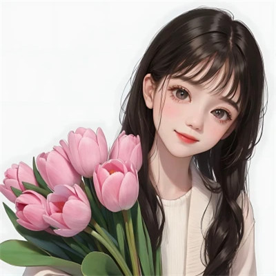 温柔到爆的神仙头像女手绘精致图片