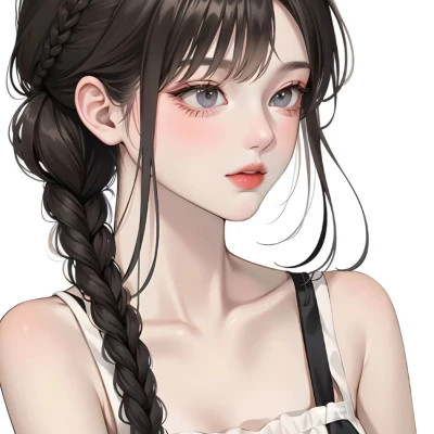 2025手绘女生头像高清