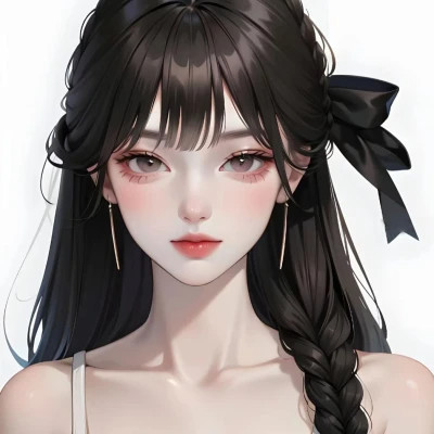 2025手绘女生头像高清