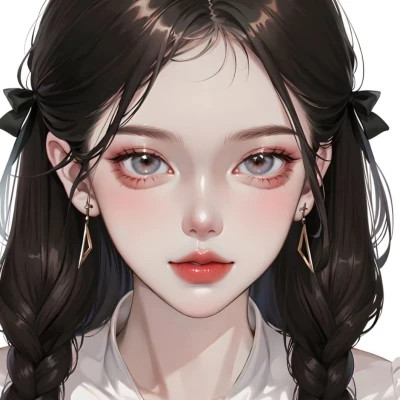 2025手绘女生头像高清
