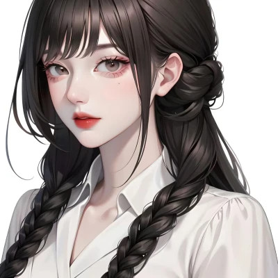 2025手绘女生头像高清
