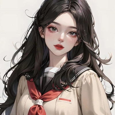 2025手绘女生头像高清