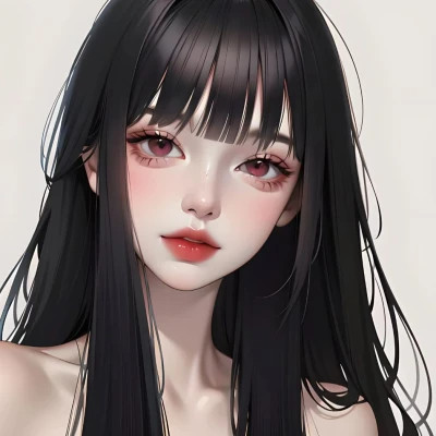2025手绘女生头像高清