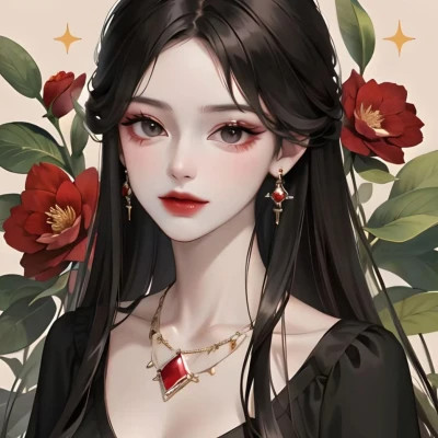 2025手绘女生头像高清