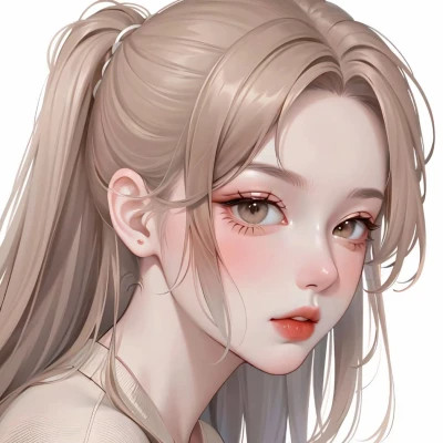2025手绘女生头像高清