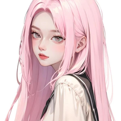 2025手绘女生头像高清