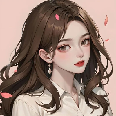 2025超火手绘精致高清女生动漫头像