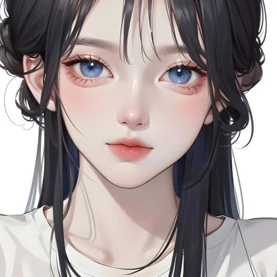 2025超火手绘精致高清女生动漫头像