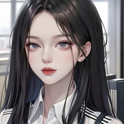 2025超火手绘精致高清女生动漫头像