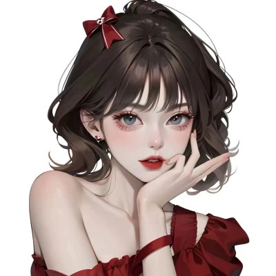 2025最火女生手绘头像图片