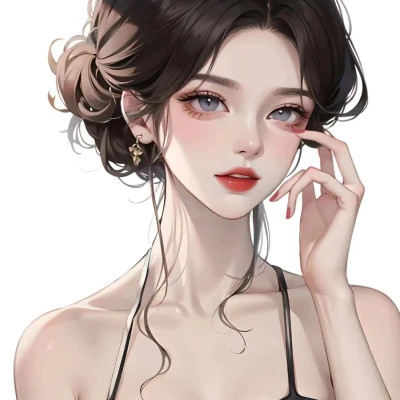 2025最火女生手绘头像图片
