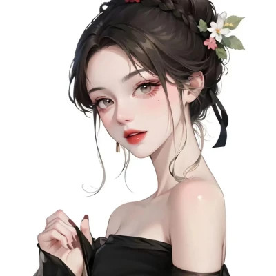 2025最火女生手绘头像图片