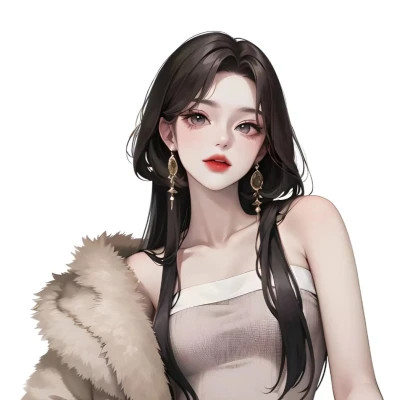 2025最火女生手绘头像图片