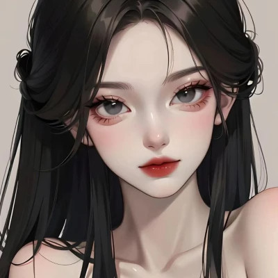 2025最火女生手绘头像图片