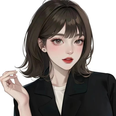2025最火女生手绘头像图片