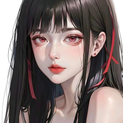2025最火女生手绘头像图片