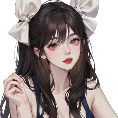2025最好看手绘女生头像图片