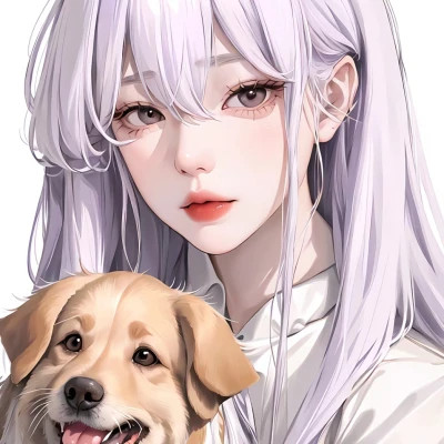 2025最好看手绘女生头像图片