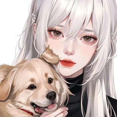 2025最好看手绘女生头像图片