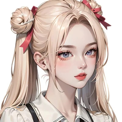 2025最好看手绘女生头像图片