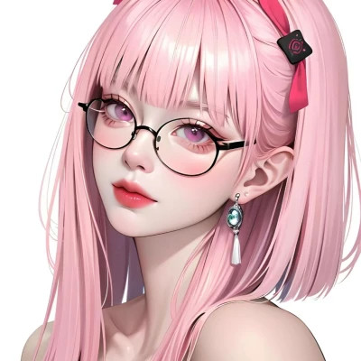 2025最好看手绘女生头像图片