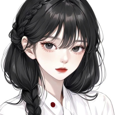 2025手绘微信头像女超火图片2025手绘微信头像女超火图片