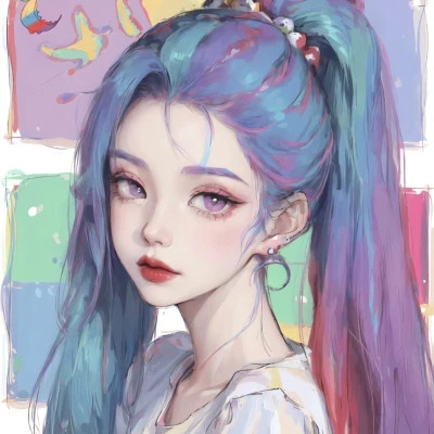 2025手绘微信头像女超火图片2025手绘微信头像女超火图片