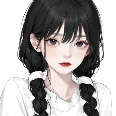 2025手绘微信头像女超火图片2025手绘微信头像女超火图片