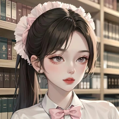 2025唯美头像女生卡通手绘