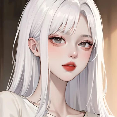 2025唯美头像女生卡通手绘