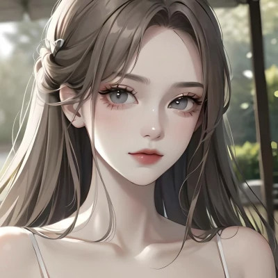 手绘美女头像唯美图片高清