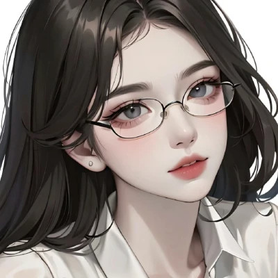手绘美女头像唯美图片高清