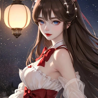 微信头像女手绘图简约气质