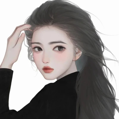 2025女生简单大方手绘气质头像