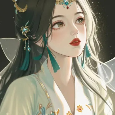 2025女生简单大方手绘气质头像