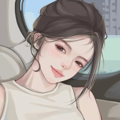 2025女生简单大方手绘气质头像