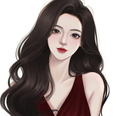 2025女生简单大方手绘气质头像