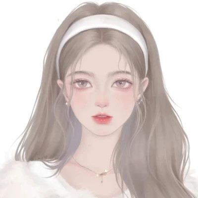 2025女生简单大方手绘气质头像